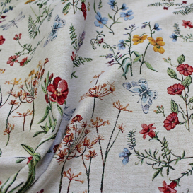 Gobelínový obrus na míru  Louka