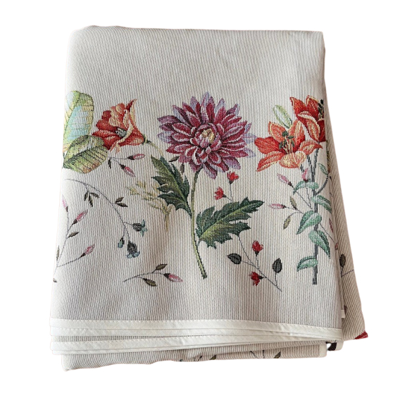 Gobelínový obrus Kvetinový záhon 140x180cm