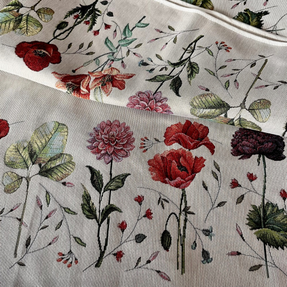 Gobelínový obrus Kvetinový záhon 140x180cm