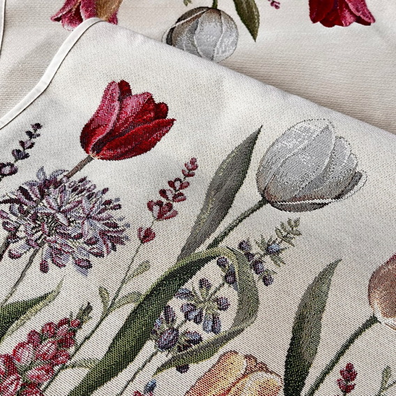 Gobelínový obrus Tulipány 100x100cm