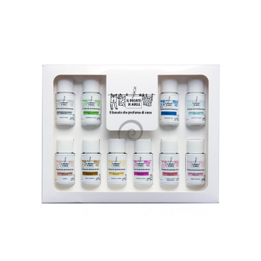 Kazeta 10 vôní-exkluzívne balenie celého spektra vôni parfémov na pranie