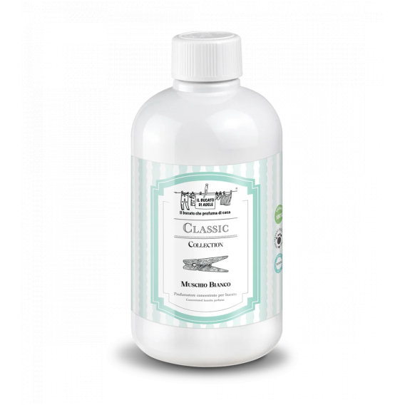 Bílé pižmo: květinový a pižmový tón na obklopujícím pozadí dřevin, orchidejí a citrusů