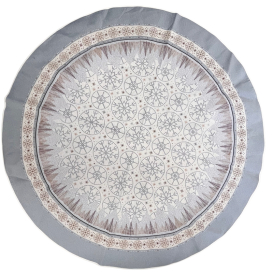 Gobelínový obrus Jednoduché Vianoce kruh 140cm