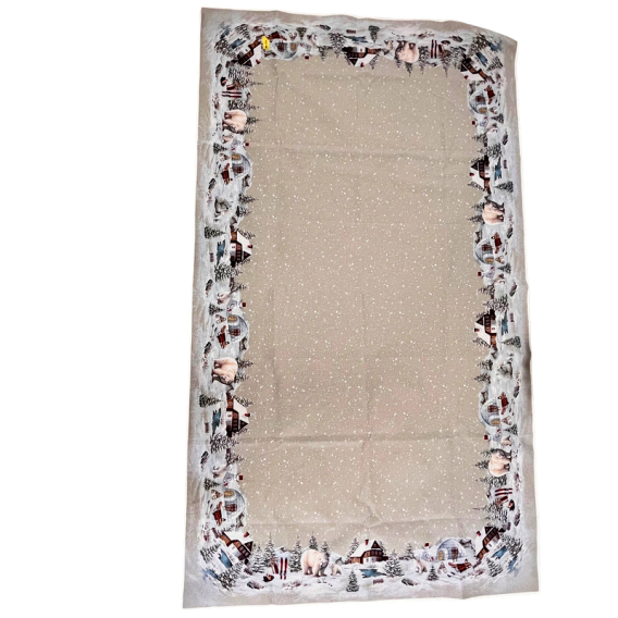 Gobelínový obrus Ľadový medveď 100x100cm