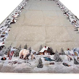 Gobelínový obrus Ľadový medveď 140x240cm