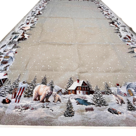 Gobelínový obrus Ledový medvěd 140x240cm