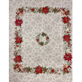 Gobelínový obrus Vianočná ruža 4 120x140cm