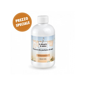 Dolce Vita - Pižmová vôňa, nôta bergamotu so srdcom z pomarančových kvetov nad základom z pačuli a vzácnych drevín 500ml