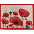 Gobelínový  ubrus maky 3 100x100cm