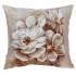 Gobelínová obliečka hnedé kvety 45x45
