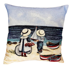 Gobelínová obliečka More / deti 45x45