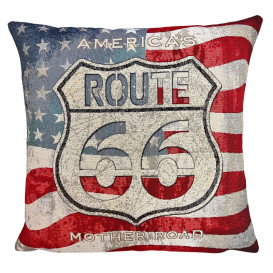 Gobelínový povlak America/Route 66 45x45