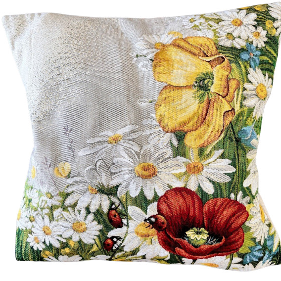 Gobelínový povlak Sedmokrásky 45x45cm