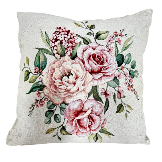 Gobelinova obliečka Šípková ruženka 45x45cm