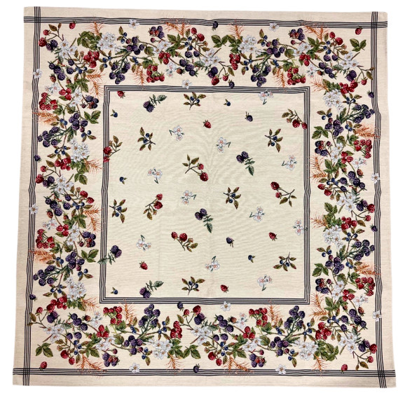 Gobelínový  ubrus Šťavnaté ovoce  100x100cm