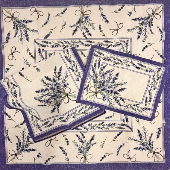 Gobelínový obrus Levanduľa 5 45x140cm