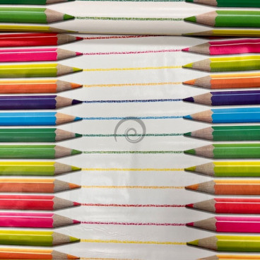 PVC obrus detský/ceruzky  7374  š.140cm