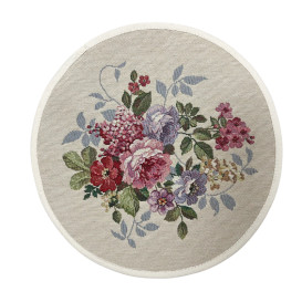 Gobelínový obrus Ružový sad kruh 27cm
