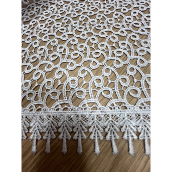 Krajkový obrus biely 058