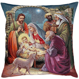 Vianočný gobelínový obrus Betlehem