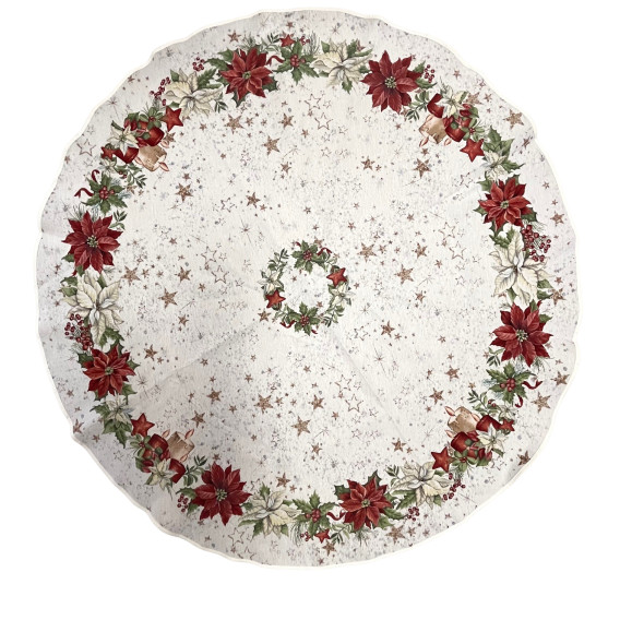 Gobelínový obrus  Vianocné ruže