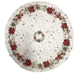 Gobelínový obrus  Vianocné ruže