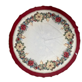 Gobelínový obrus  Vianocné ruže 5 - rôzne rozmery