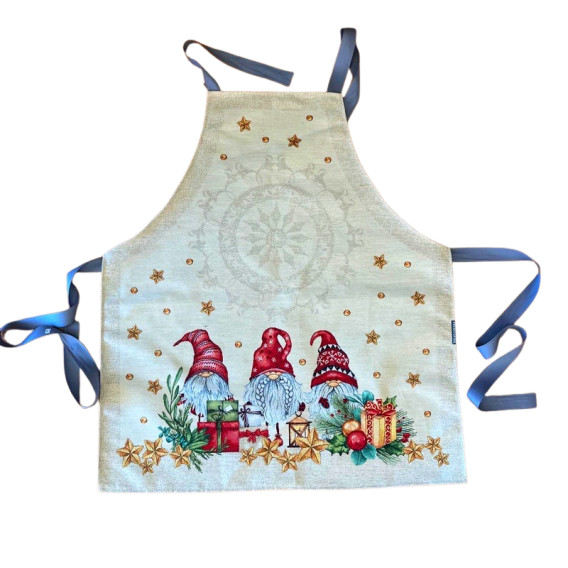 Kuchynská zástera gobelínová - Vianočná