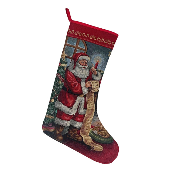 Mikulášska čižma gobelínová - List pre mikuláša