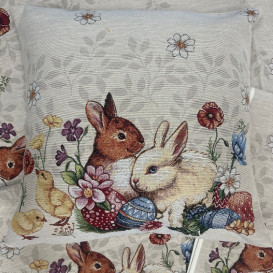 Gobelínový obrus veľkonočný - veselí zajíčci ruzne rozmery