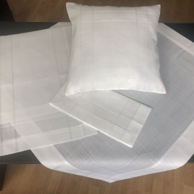 Obrus jednoduchý biely rôzne rozmery