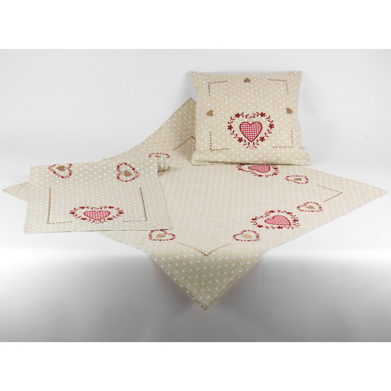 Obrus  vyšívaný Sdiečka 5449 rôzne rozmery