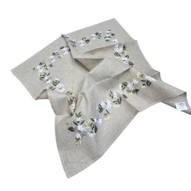 Obrus  vyšívaný koprediny 2 80x80