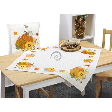 Obrus jesenný vyšívaný Tekvice rôzne rozmery