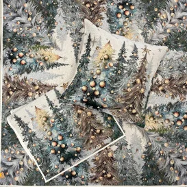 Gobelínový obrus Vianočný les rôzne rozmery