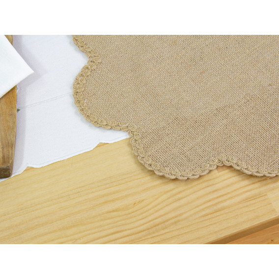 Přírodní prostíraní juta 38cm