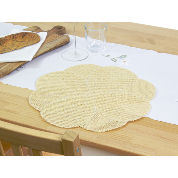 Prírodné prestieranie 7 38cm