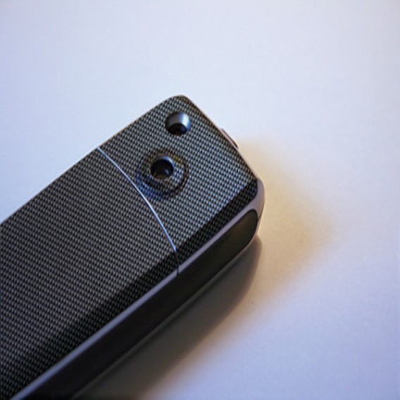 Metalická fólia 203-2966 Carbon čierno strieborná š.45cm