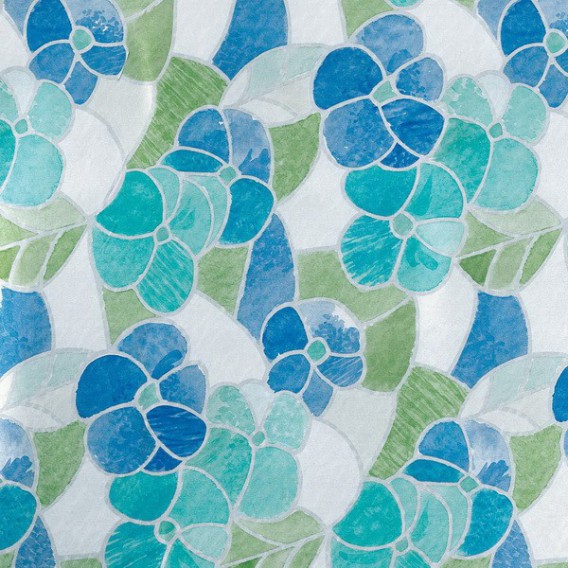 Samolepící transparentní fólie 200-2665 Lisboa modrá 45cm