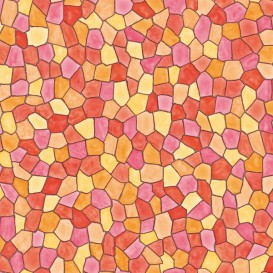 Samolepící transparentní fólie 200-3072 Taormina červeno hnědá 45cm