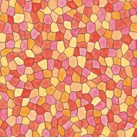 Samolepící transparentní fólie 200-3072 Taormina červeno hnědá 45cm