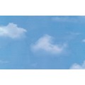 Samolepiaca transparentná fólia 10527 Oblaky 67,5cm 