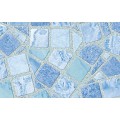 Samolepící fólie 10201 Mozaika modrá 45cm