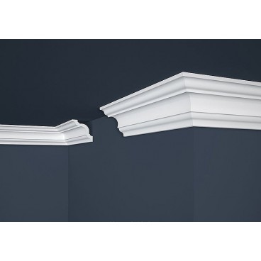 Polystyrénová stropná lišta PE-25 2m(65x65mm)