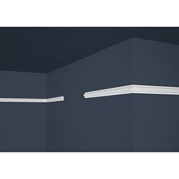 Polystyrénová nástenná lišta PE-27 2m(17x20mm)