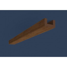 Rustikální polyuretanový trám tmavý 4m (6x9cm)