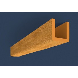 Rustikální polyuretanový trám světlý 3m (12x12cm)