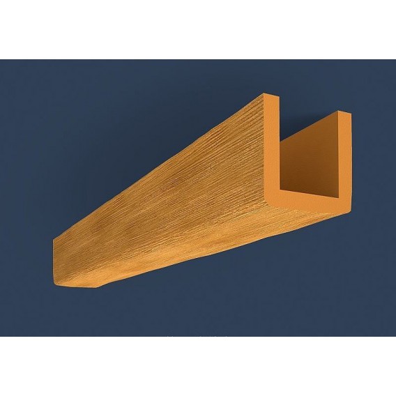 Rustikální polyuretanový trám světlý 4m (12x12cm)