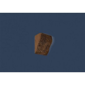 Rustikálna polyuretánová konzola tmavá 6x9cm