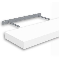 Samonosná police bílá 59,5x23,5cm